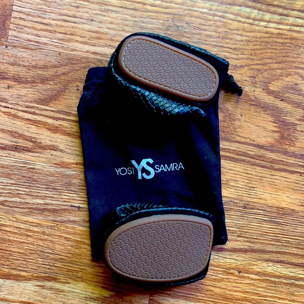 Black ballet flats Yosi SAMRA